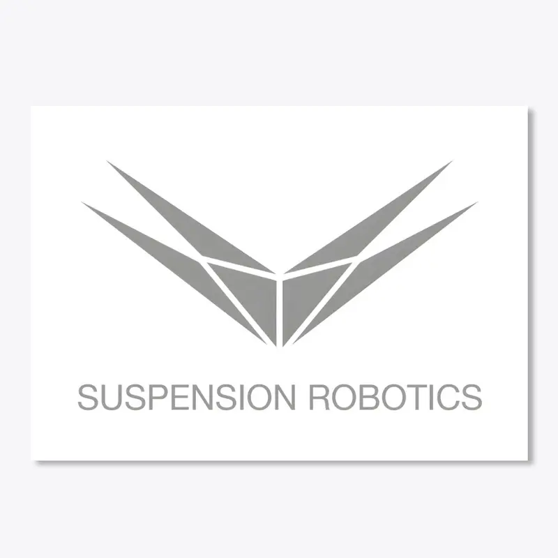 Suspension Robotics Rectangular Sticker